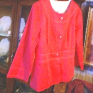 Jacyln Smith 3/4 Sleeve Blazer Jacket (M)